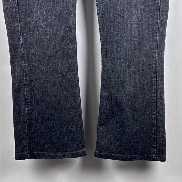 Riders By Lee Women's Black Midrise Bootcut Size 14M - Picture 4 of 13